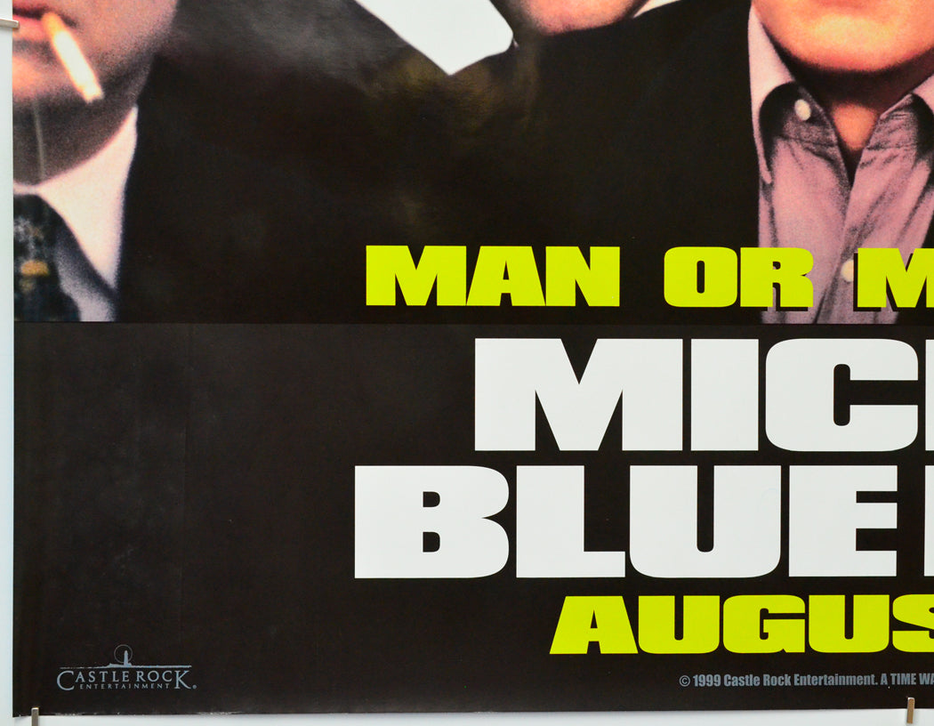 Mickey Blue Eyes (Bottom Left) Cinema Quad Movie Poster 
