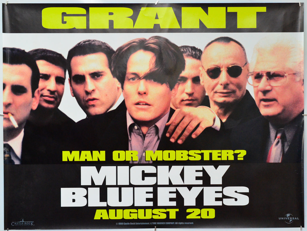 Mickey Blue Eyes - Original Quad Poster - Film Poster - Movie Poster