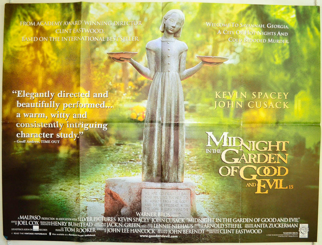 Midnight In The Garden Of Good And Evil Original British Quad Poster - Film Poster - Movie Poster 