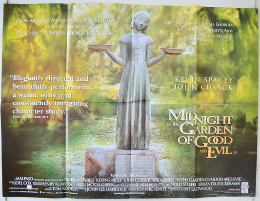 Midnight In The Garden Of Good And Evil Original Quad Poster - Film Poster - Movie Poster  