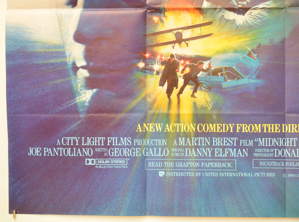 MIDNIGHT RUN (Bottom Left) Cinema Quad Movie Poster 