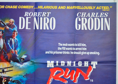 MIDNIGHT RUN (Top Right) Cinema Quad Movie Poster 