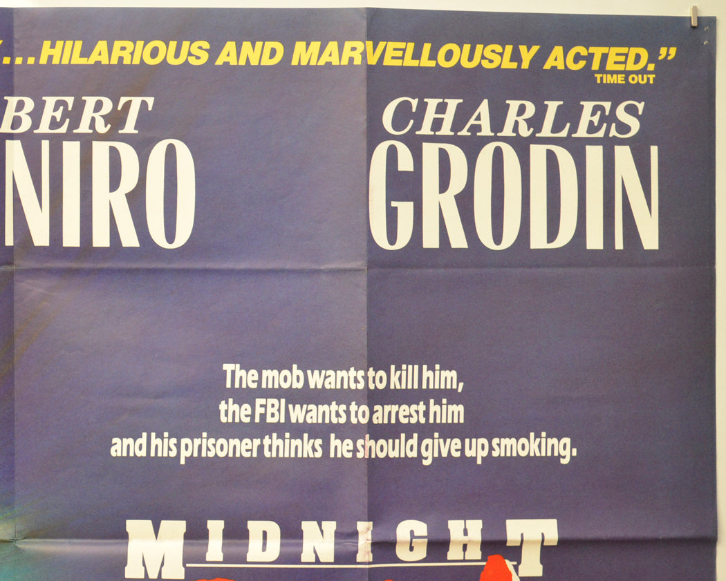 MIDNIGHT RUN (Top Right) Cinema Quad Movie Poster 