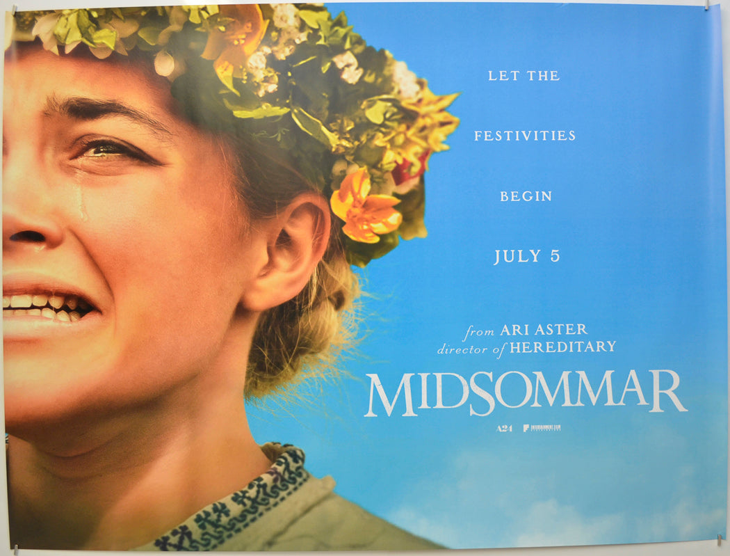 Midsommar Original Quad Poster - Film Poster - Movie Poster