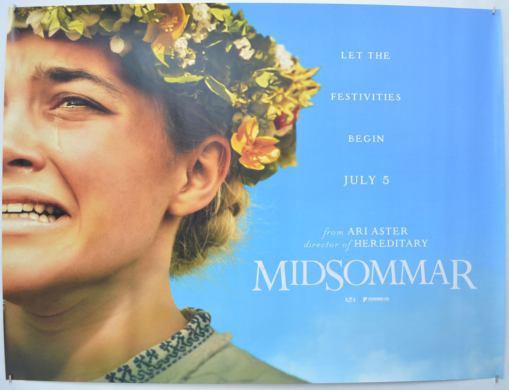 Midsommar (Teaser / Advance Version ) Original Quad Poster - Film Poster - Movie Poster