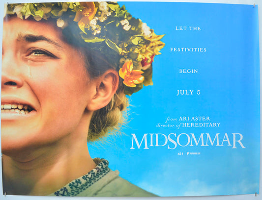 Midsommar (Teaser / Advance Version ) Original Quad Poster - Film Poster - Movie Poster