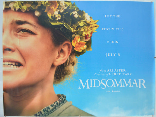 Midsommar Original Quad Poster - Film Poster - Movie Poster  