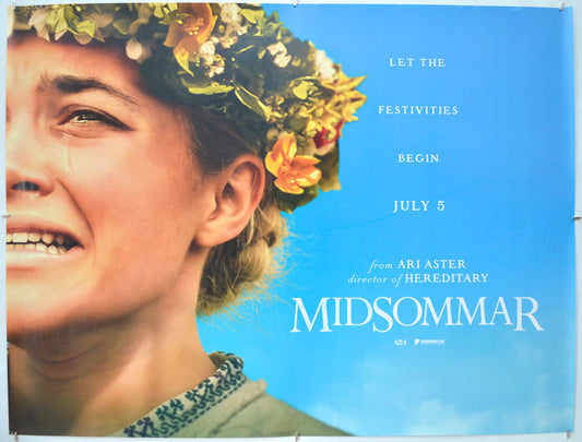 Midsommar Original Quad Poster - Film Poster - Movie Poster  