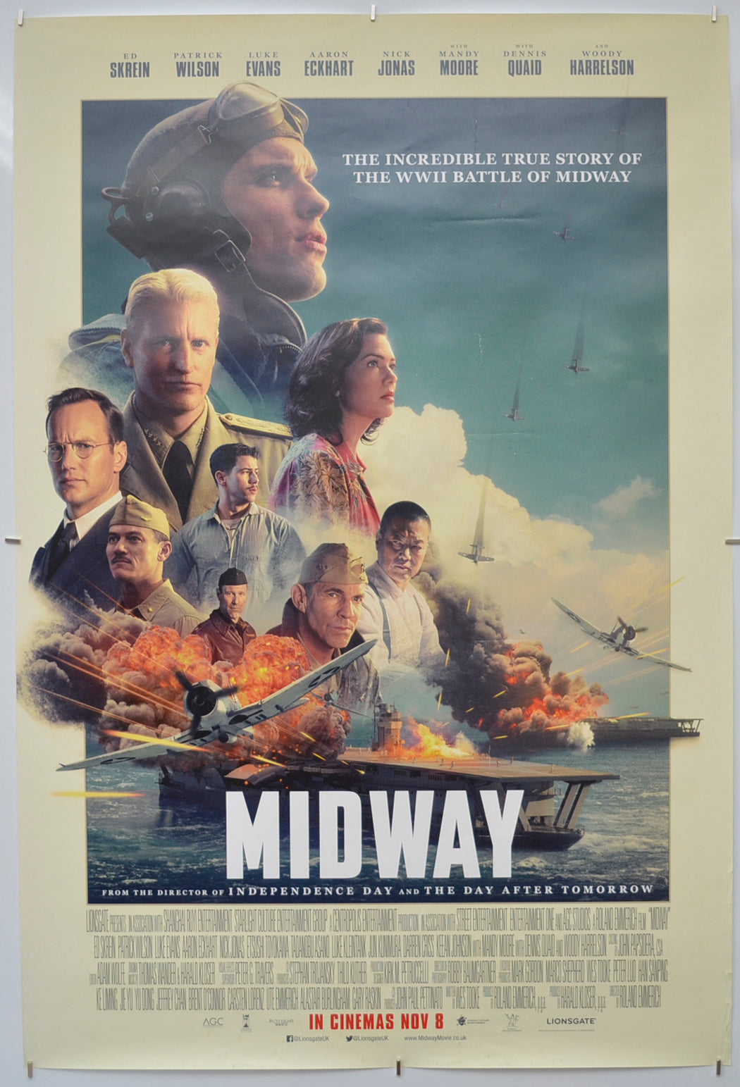 Midway - Original One Sheet Poster - Film Poster - Movie Poster