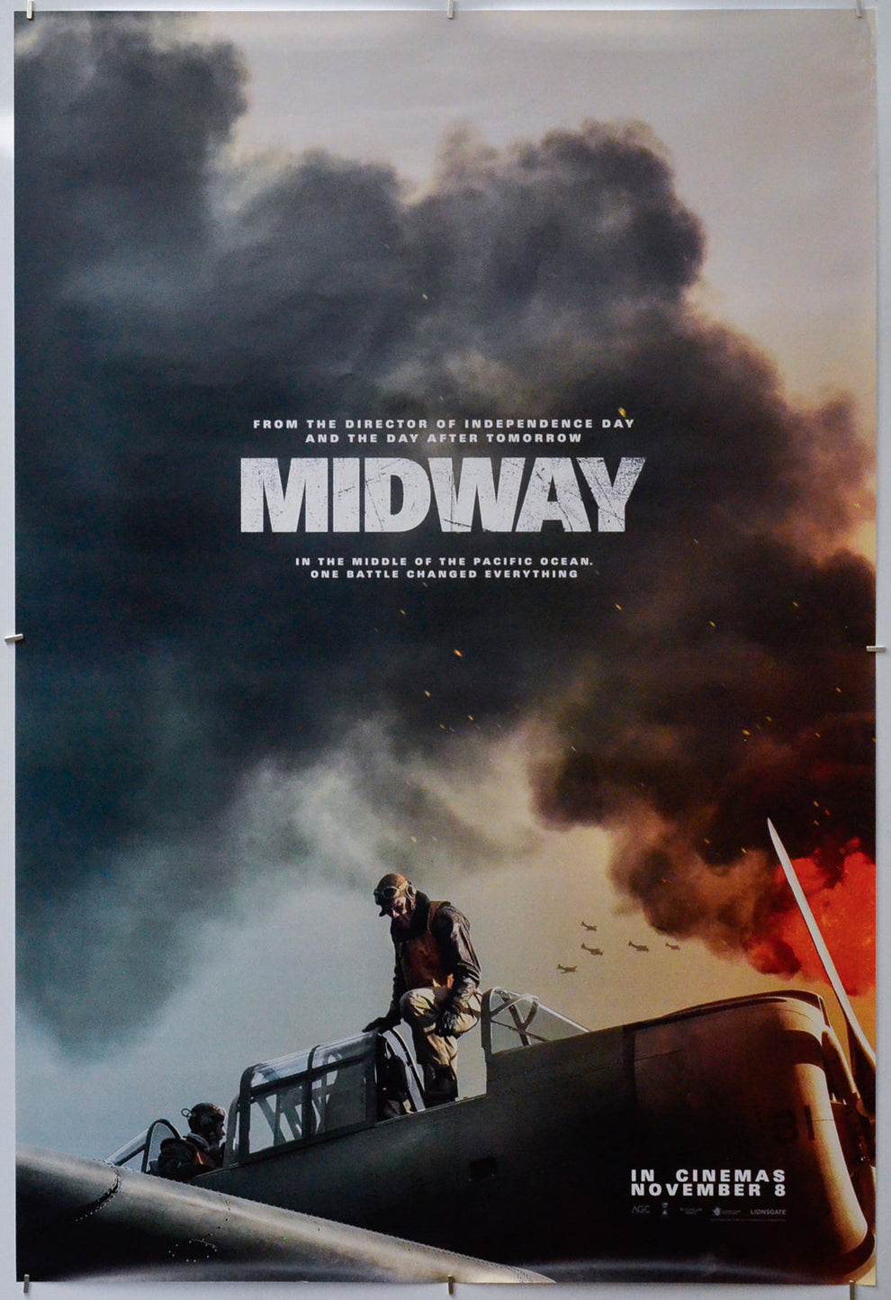 “Midway” Original One Sheet Poster - Film Poster - Movie Poster ...