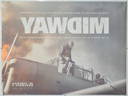 Midway (Back) Cinema Quad Movie Poster 