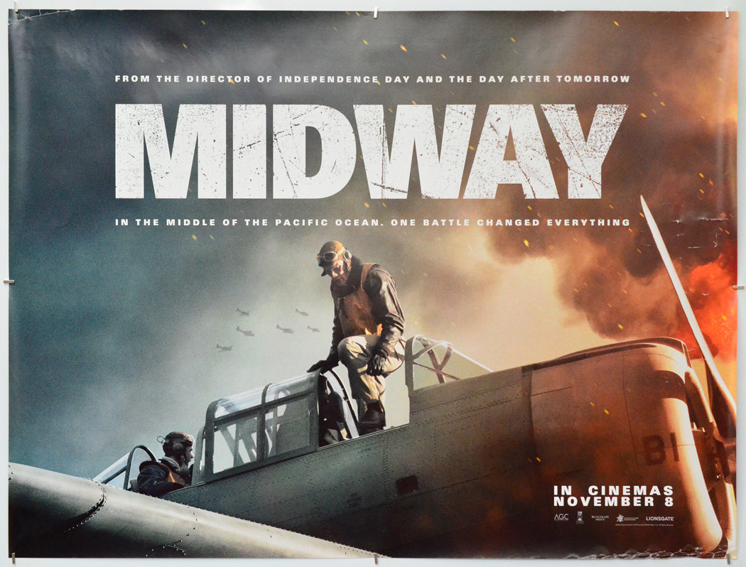 Midway - Original Quad Poster - Film Poster - Movie Poster