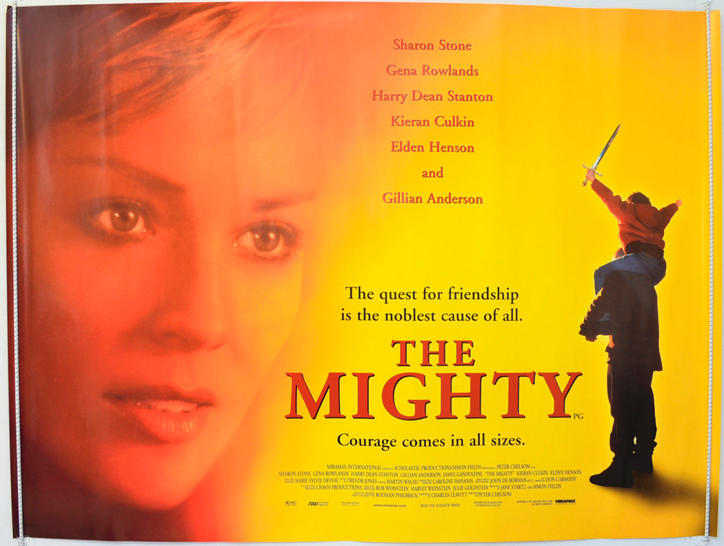 The Mighty  Original British Quad Poster - Film Poster - Movie Poster 