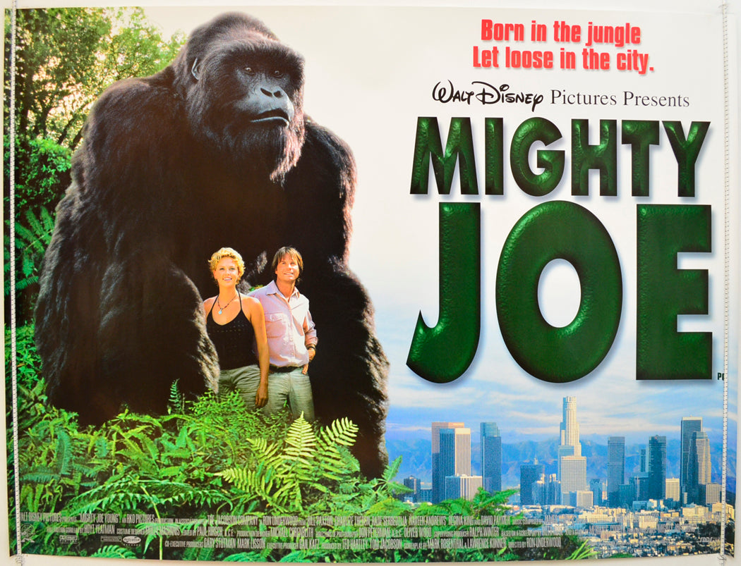 Mighty Joe  (a.k.a. Mighty Joe Young)   Original Quad Poster - Film Poster - Movie Poster  