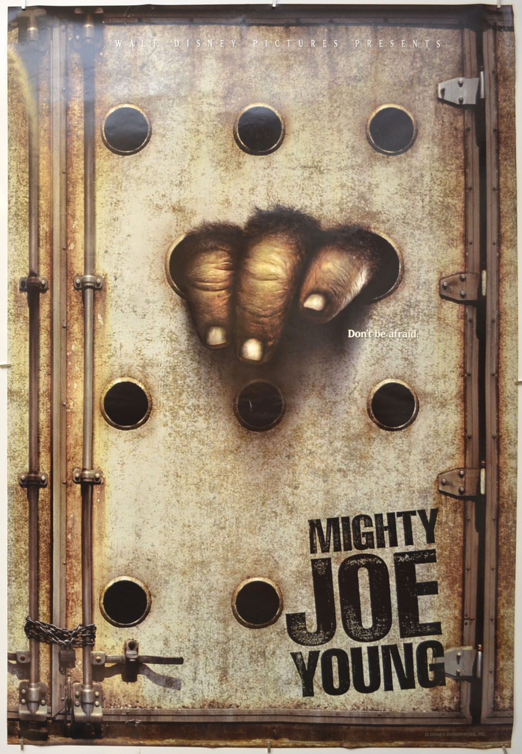 Mighty Joe Young (Crate Teaser / Advance Version) Original One Sheet Poster - Film Poster - Movie Poster