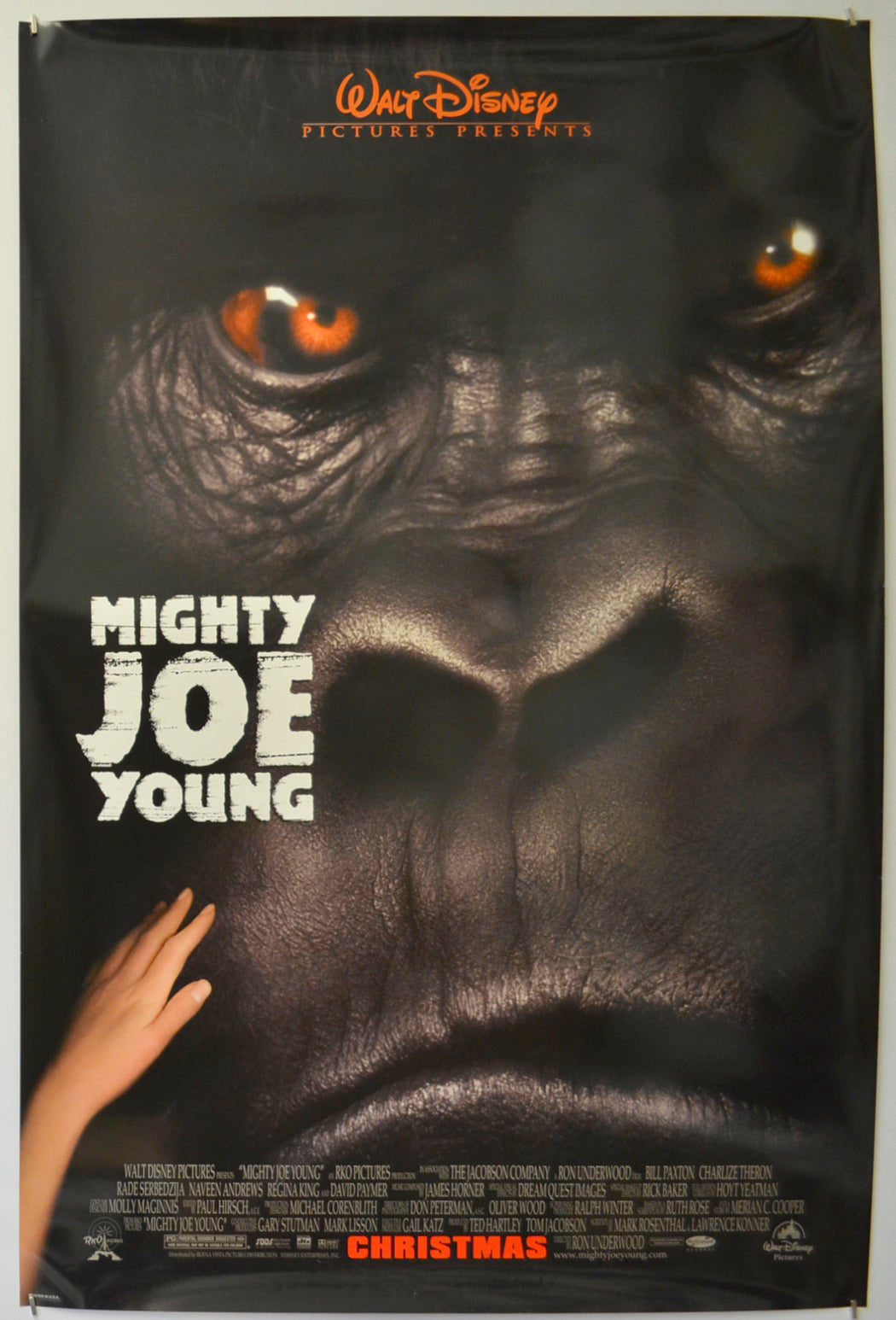 Mighty Joe Young  (Christmas Teaser / Advance Version) Original One Sheet Poster - Film Poster - Movie Poster  