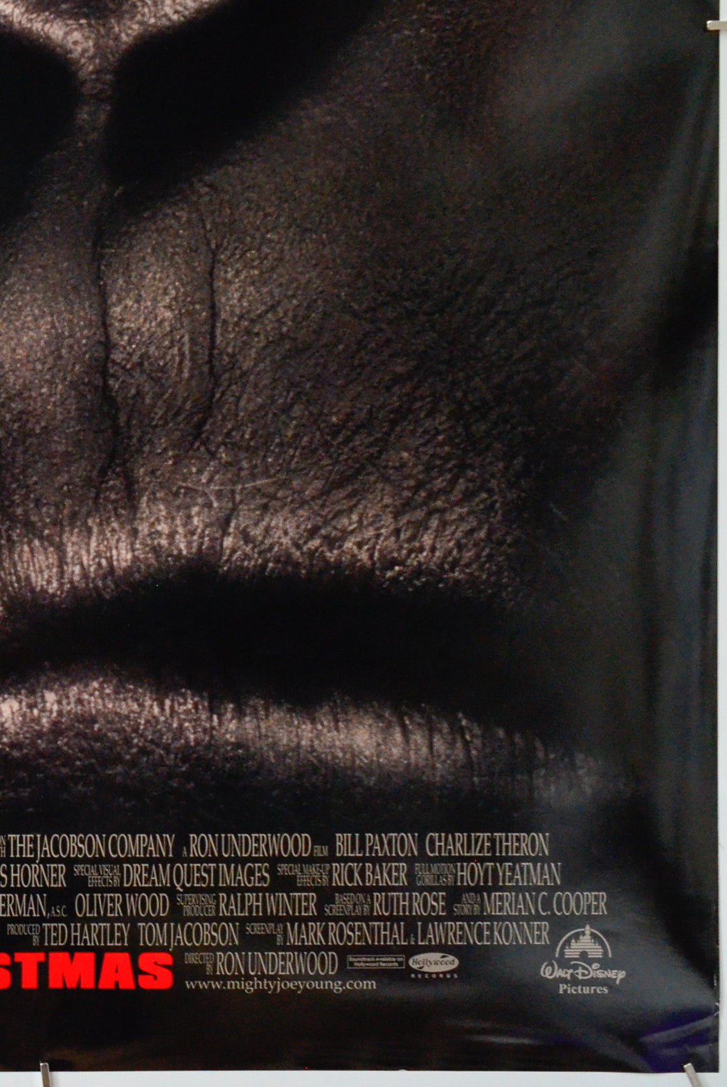 Mighty Joe Young (Bottom Right) Cinema One Sheet Movie Poster 