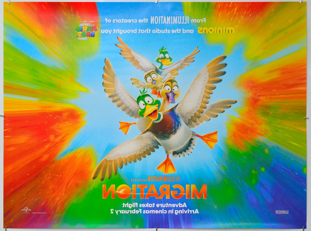 Migration (Back) Cinema Quad Movie Poster 