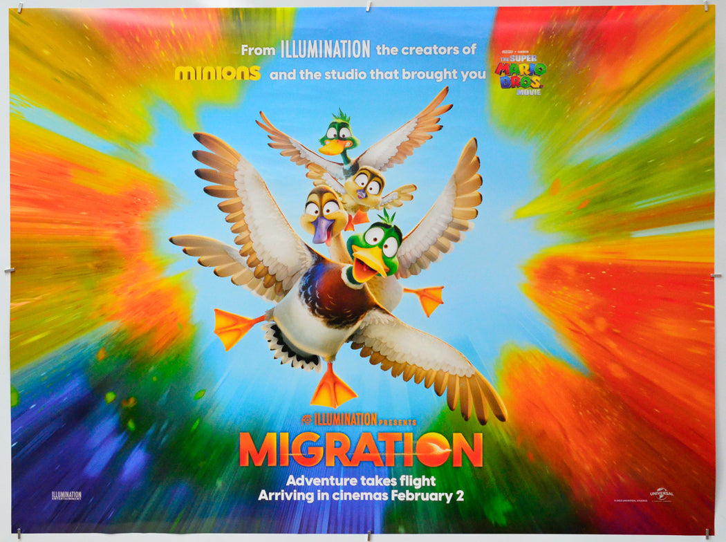 Migration - Original Quad Poster - Film Poster - Movie Poster