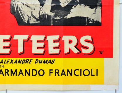 Milady And The Musketeers (Bottom Right) Cinema Quad Movie Poster 