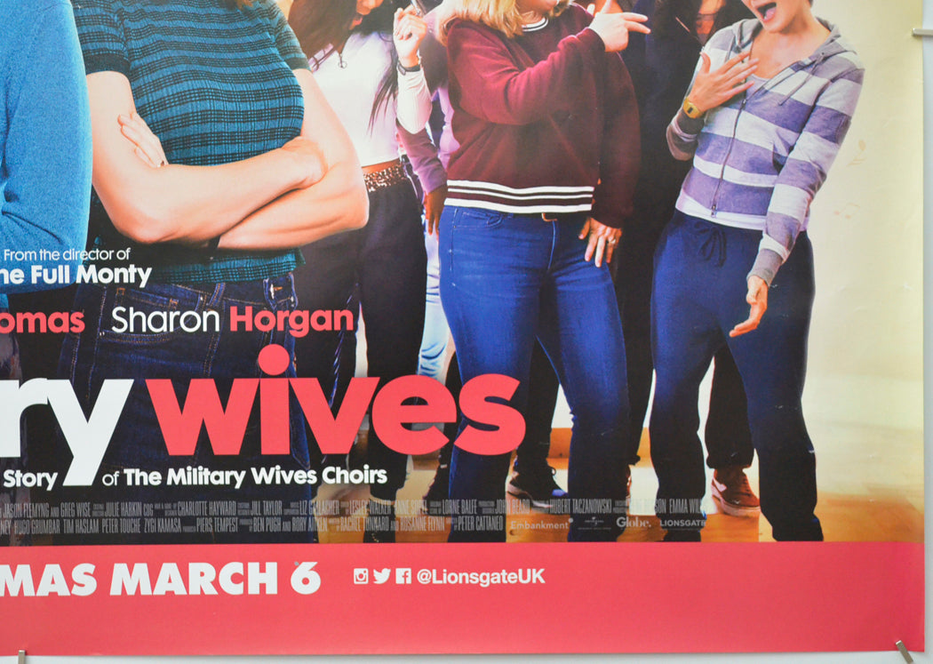 MILITARY WIVES (Bottom Right) Cinema Quad Movie Poster 