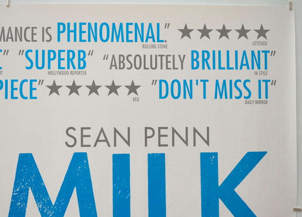 MILK (Top Right) Cinema Quad Movie Poster 