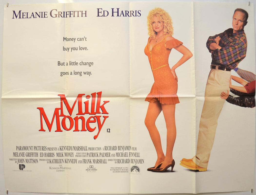 Milk Money Original Quad Poster - Film Poster - Movie Poster