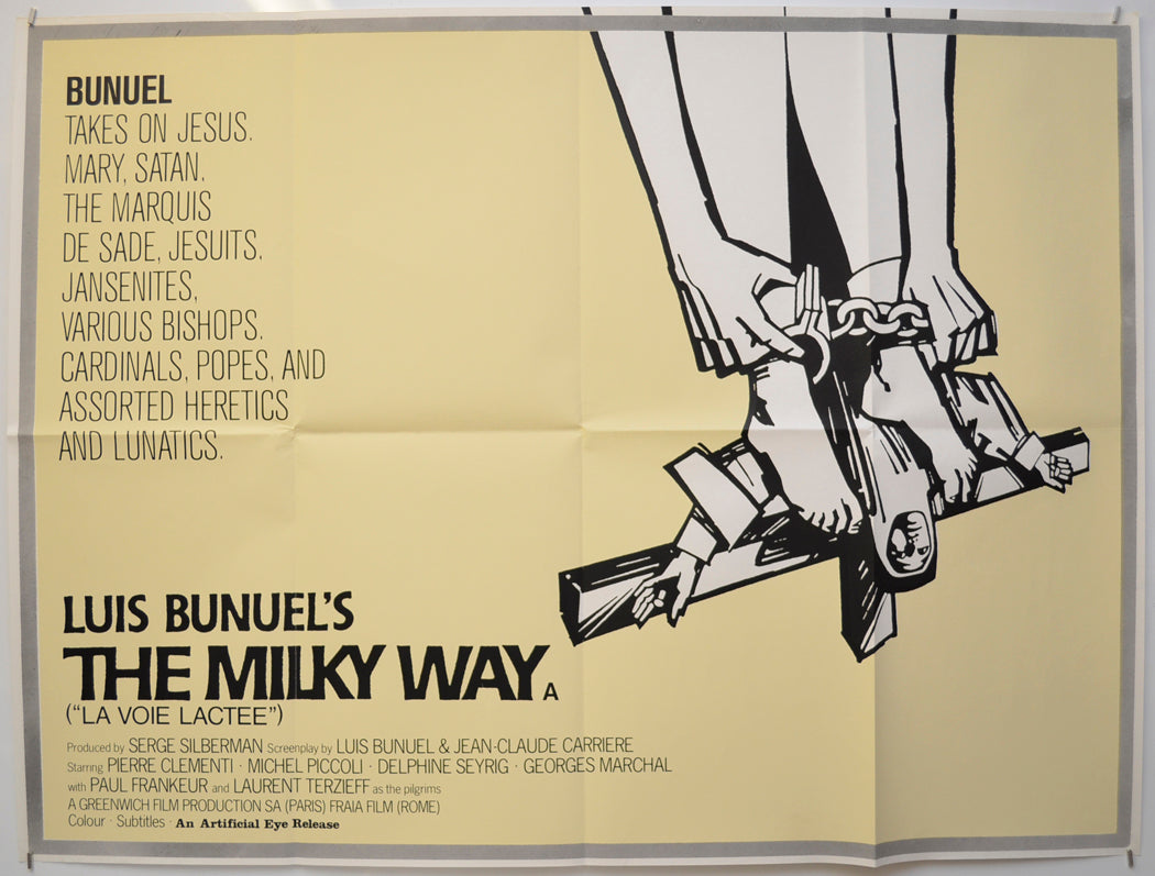 The Milky Way (a.k.a. La voie lactée) Original Quad Poster - Film Poster - Movie Poster