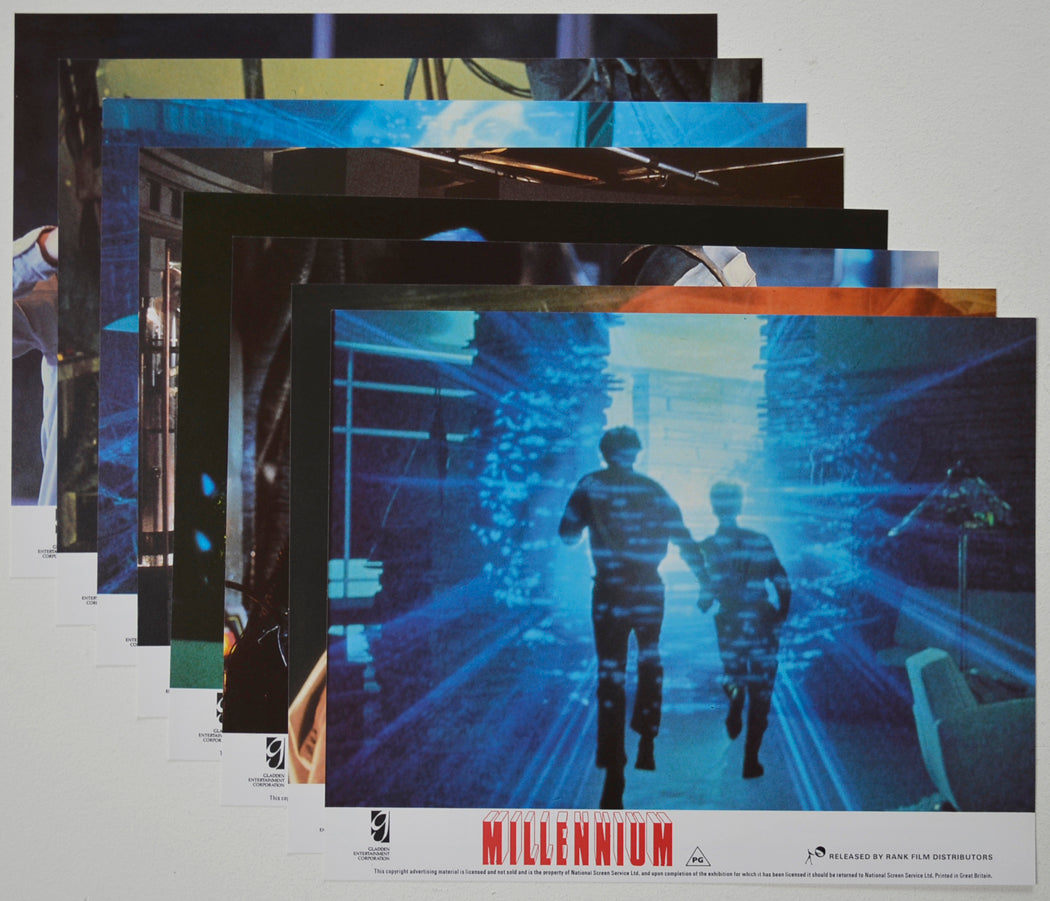 MILLENNIUM (Full View) Cinema Set of Colour FOH Stills / Lobby Cards  