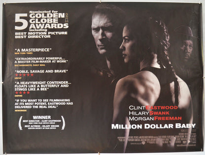 Million Dollar Baby Original Quad Poster - Film Poster - Movie Poster