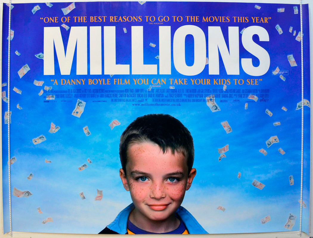 Millions Original British Quad Poster - Film Poster - Movie Poster 