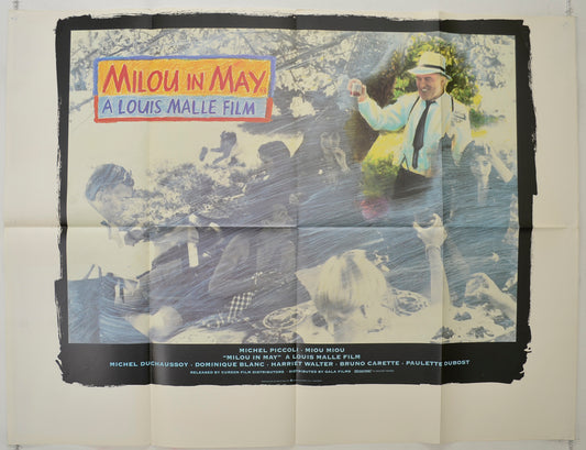 Milou In May  (a.k.a. Milou En Mai)   Original Quad Poster - Film Poster - Movie Poster 