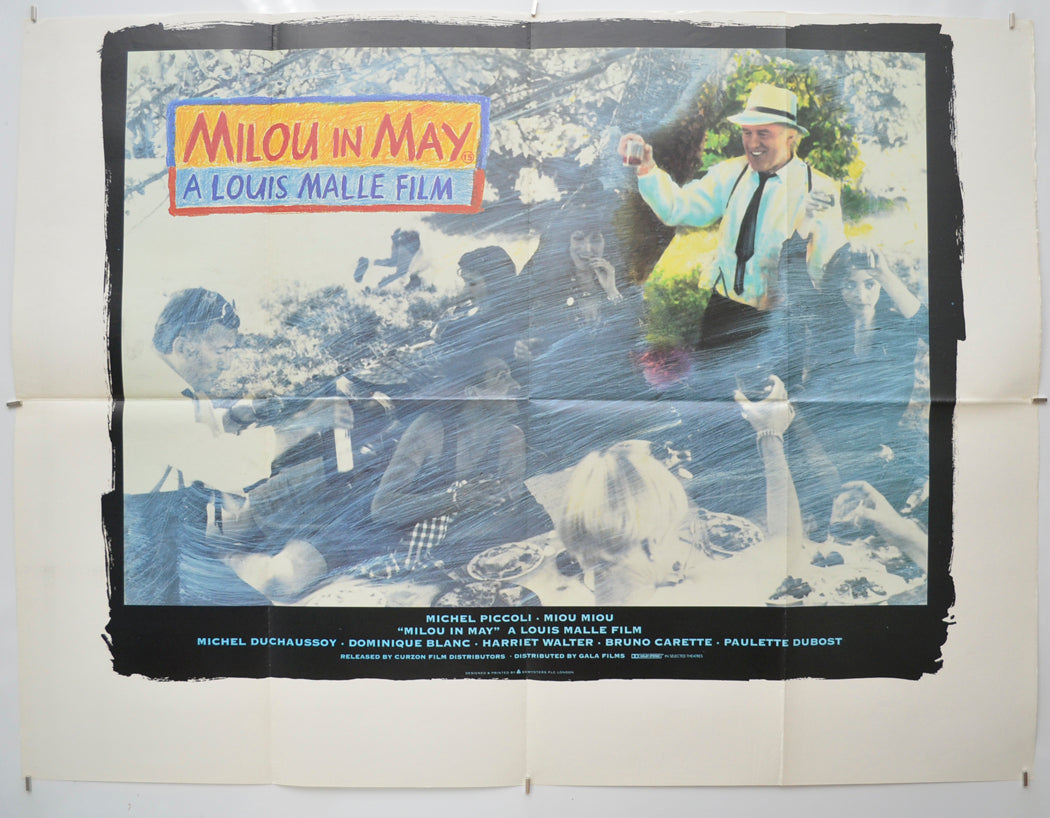 Milou In May (a.k.a. Milou En Mai)  - Original Quad Poster - Film Poster - Movie Poster