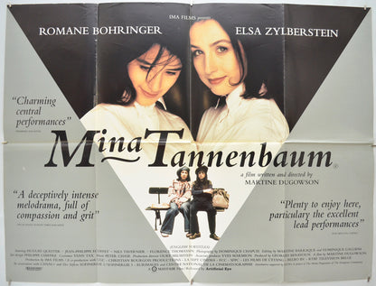 Mina Tannenbaum - Original Quad Poster - Film Poster - Movie Poster