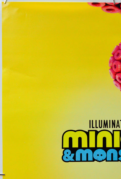 Minions & Monsters (Top Left) Cinema One Sheet Movie Poster 