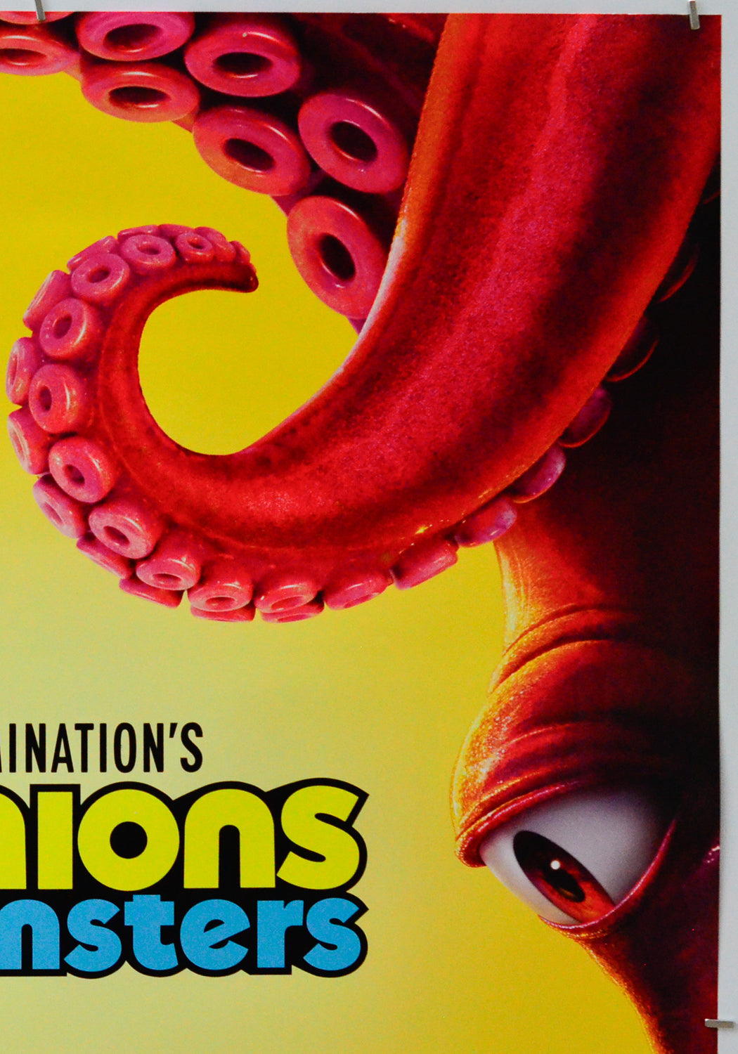 Minions & Monsters (Top Right) Cinema One Sheet Movie Poster 