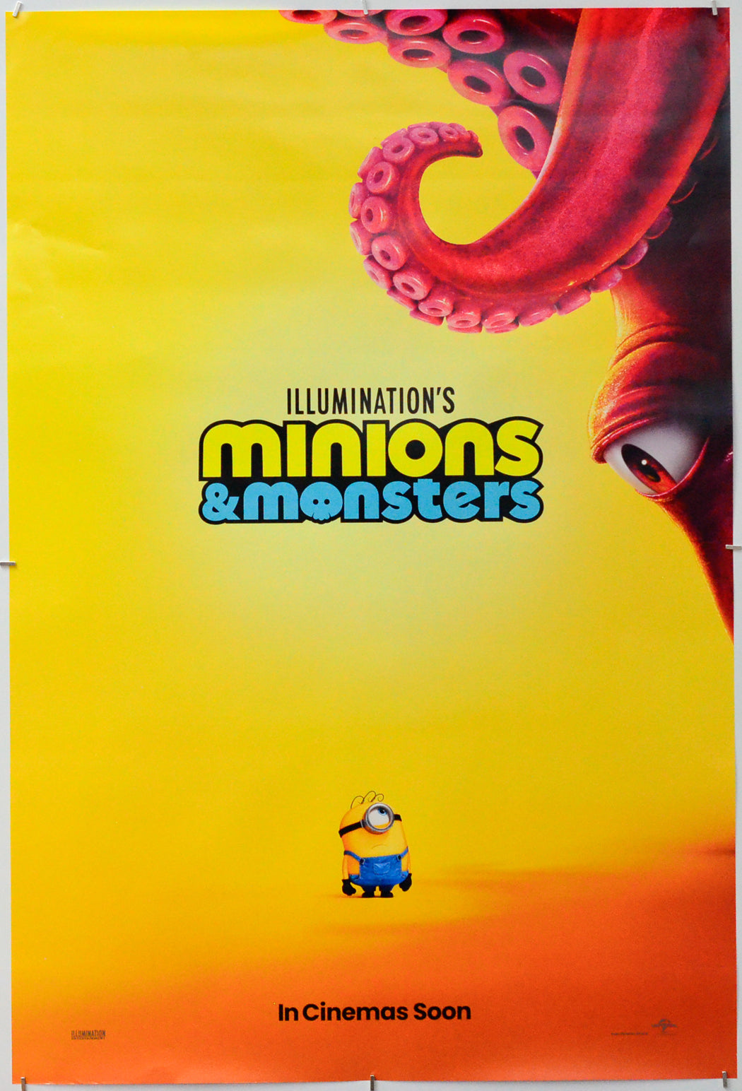 Minions & Monsters - Original One Sheet Poster - Film Poster - Movie Poster 