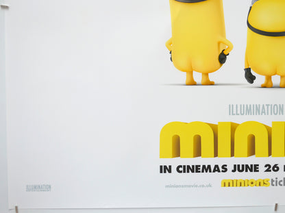 MINIONS (Bottom Left) Cinema Quad Movie Poster 