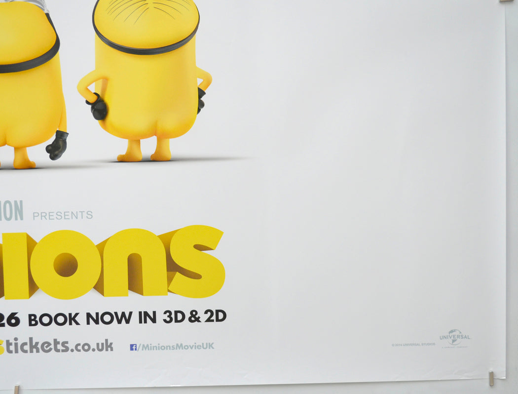 MINIONS (Bottom Right) Cinema Quad Movie Poster 