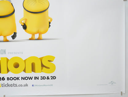 MINIONS (Bottom Right) Cinema Quad Movie Poster 