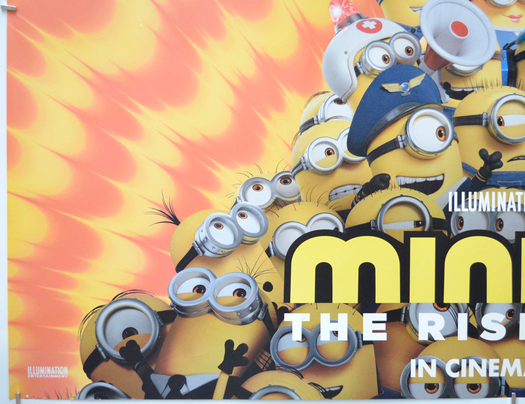 MINIONS: THE RISE OF GRU (Bottom Left) Cinema Quad Movie Poster 