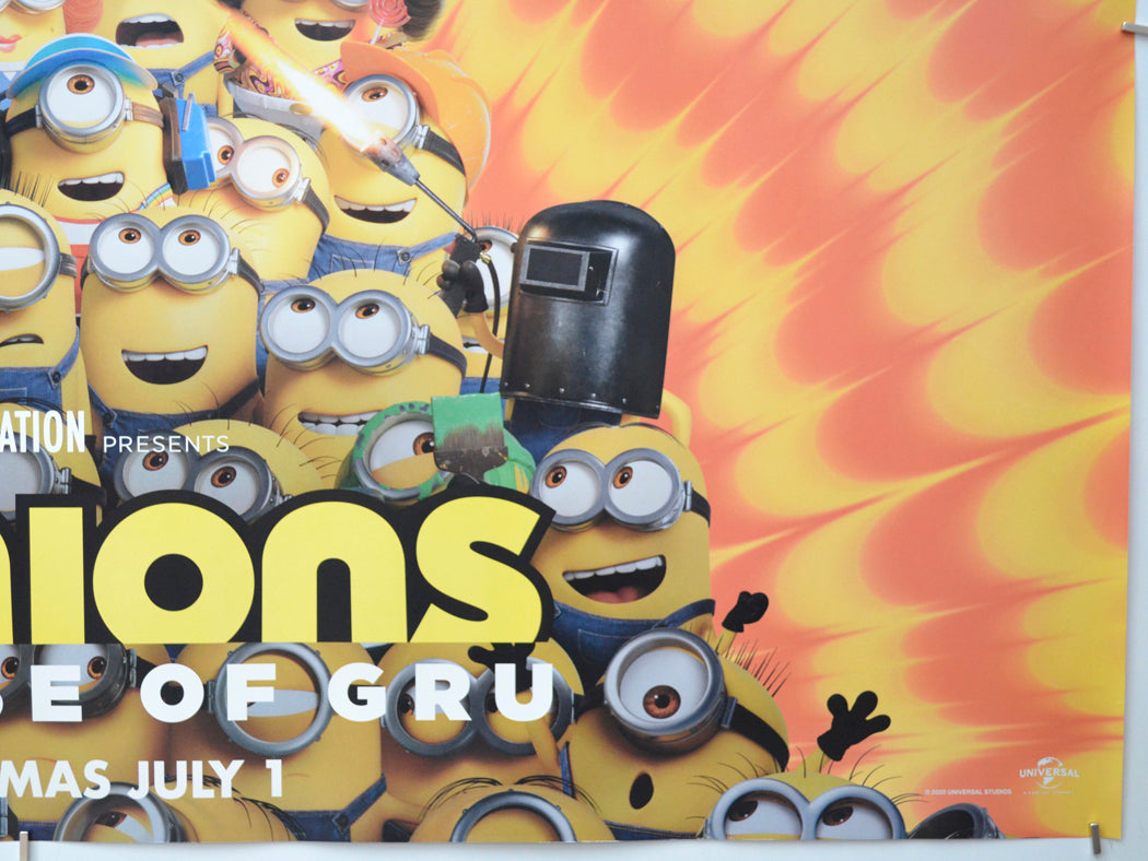 MINIONS: THE RISE OF GRU (Bottom Right) Cinema Quad Movie Poster 