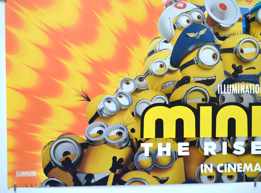 Minions: The Rise Of Gru (Bottom Left) Cinema Quad Movie Poster 