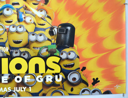 Minions: The Rise Of Gru (Bottom Right) Cinema Quad Movie Poster 