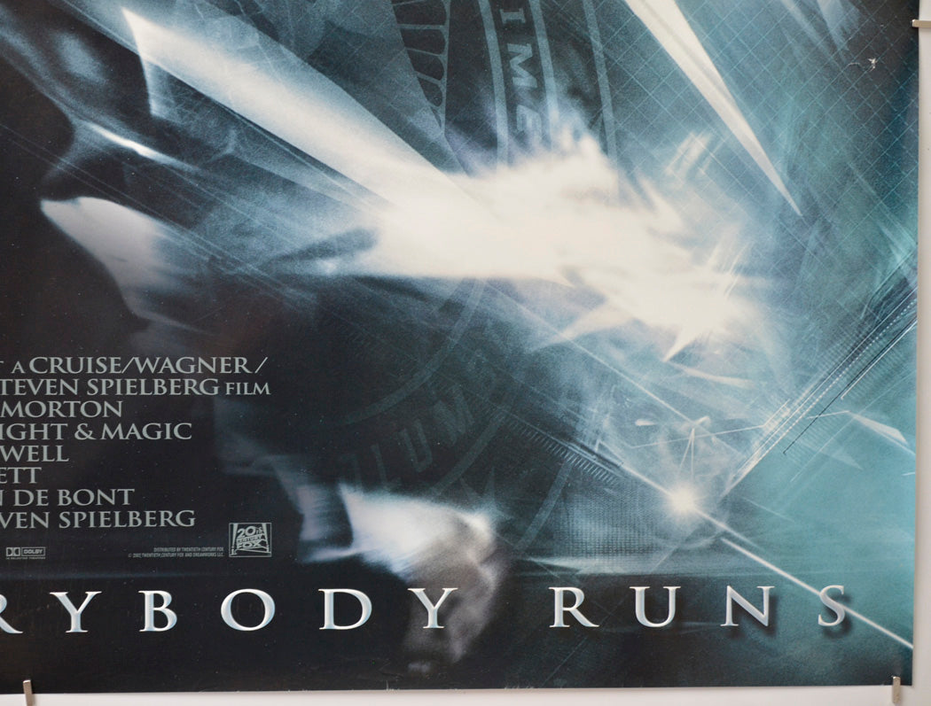 Minority Report (Bottom Right) Cinema Quad Movie Poster 