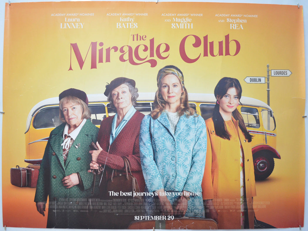 The Miracle Club Original Quad Poster - Film Poster - Movie Poster