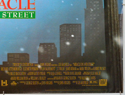 Miracle On 34th Street (Bottom Right) Cinema Quad Movie Poster 
