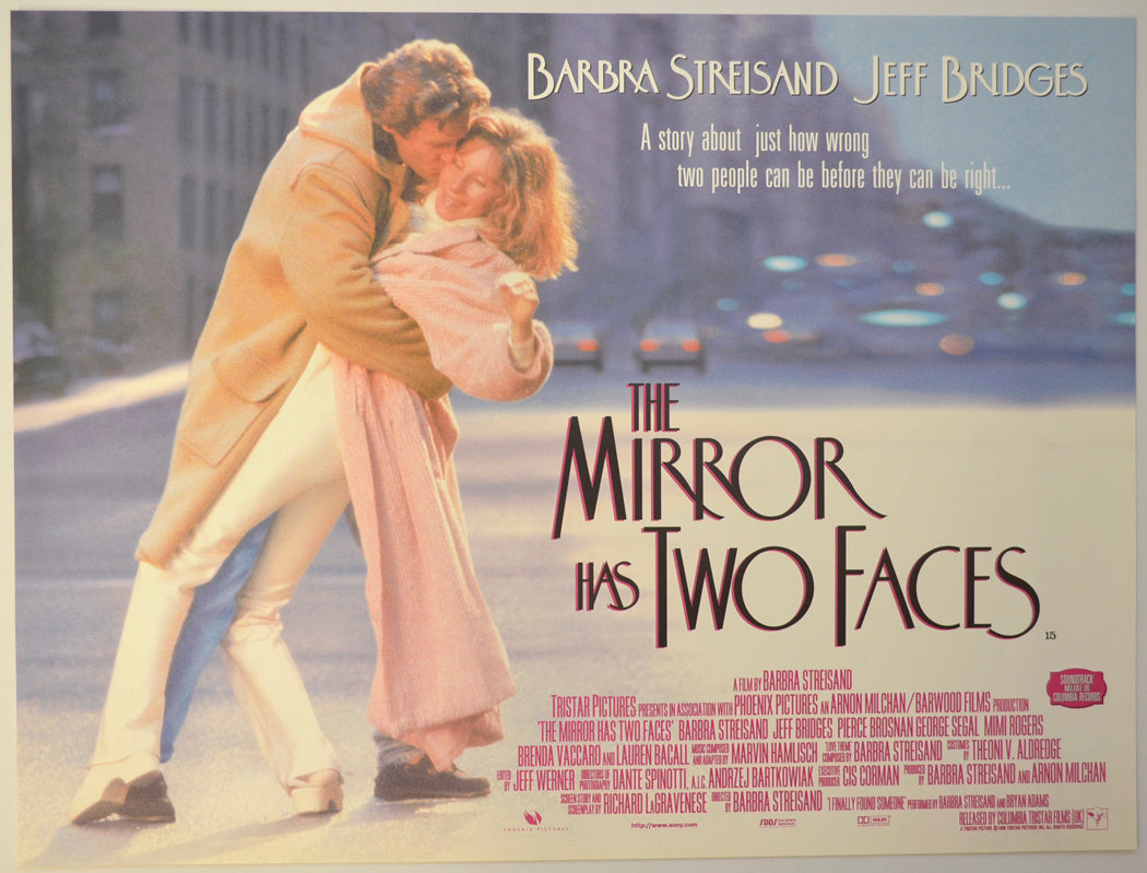 The Mirror Has Two Faces Original Mini Quad Poster - Film Poster - Movie Poster