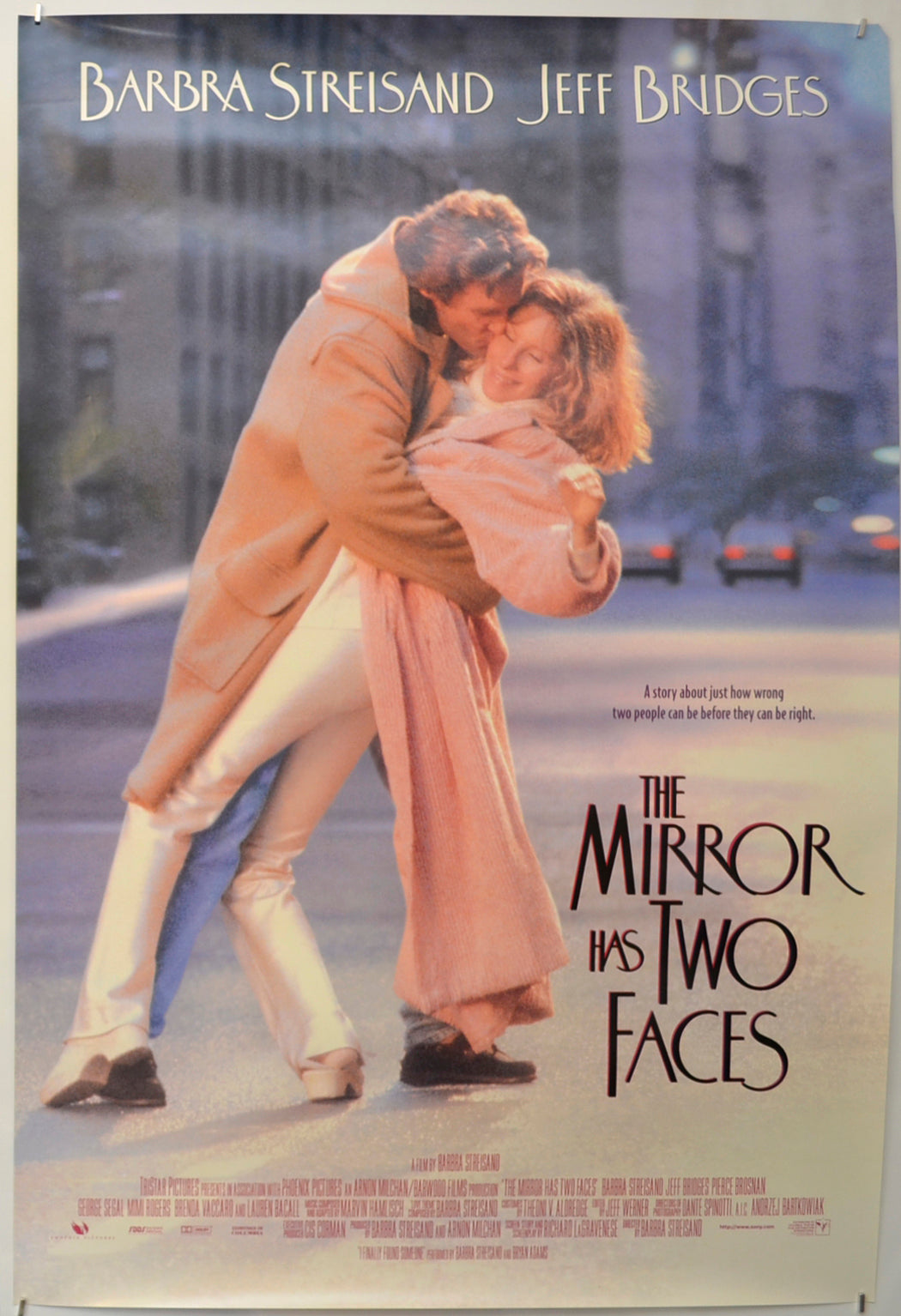 The Mirror Has Two Faces  Original One Sheet Poster - Film Poster - Movie Poster