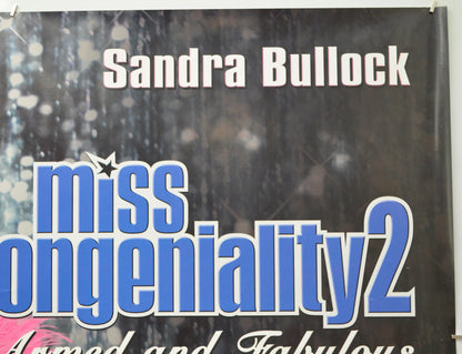 MISS CONGENIALITY 2 : ARMED AND FABULOUS (Top Right) Cinema Quad Movie Poster 